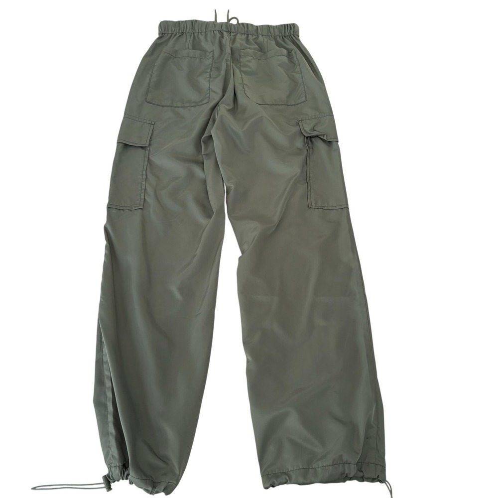 Pistola NWT Jade Lightweight Cargo Trousers XS Bluff Green Drawstring High Waist - Picture 5 of 11